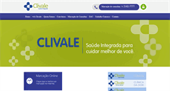 Desktop Screenshot of clivale.com.br